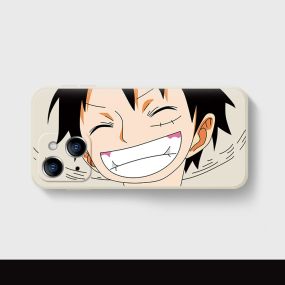 Anime One Piece Luffy Zoro 2 Tempered Glass iPhone Case 1