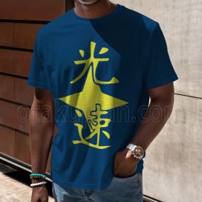 Anohana Jinta Yadomi Blue Characters Clothes Cosplay T-shirt