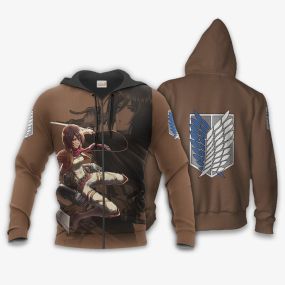 AOT Mikasa Ackerman Attack On Titan Hoodie Shirt