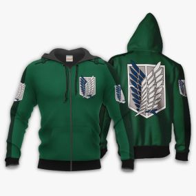 AOT Scout Wings Of Freedom Attack On Titan Hoodie Shirt