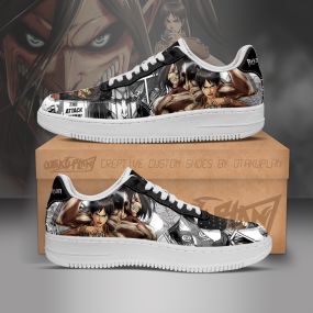AOT Titan Eren Anime Anime Sneakers Shoes