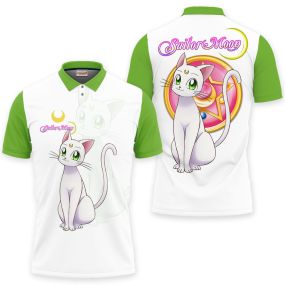 Artemis Sailor Anime Polo Shirts