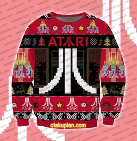 Atari Classic Ugly Christmas Sweatshirt