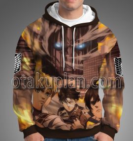 Attack On Titan Final Season The Final Chapters Cosplay Hoodie