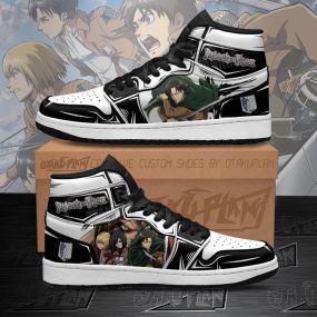 Attack On Titan For Anime Sneakers Shoes