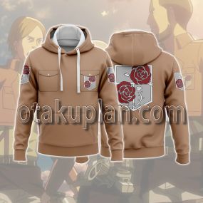 Attack on Titan Garrison Regiment Stationary Guards Cosplay Hoodie