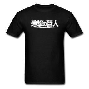 Attack On Titan Japanese Text Shirt BM20019