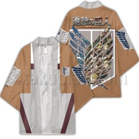 Attack on Titan Kimono Scout Regiment Kimono Custom Merch Clothes