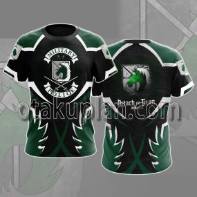 Attack On Titan Military Police Logo T-Shirt