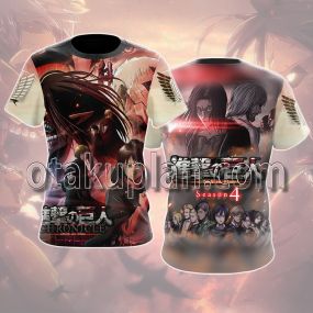 Attack On Titan Season 4 Poster T-Shirt