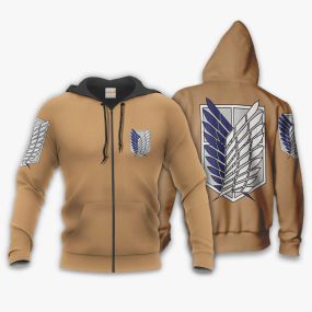 Attack On Titan Wings Of Freedom Scout Regiment Hoodie Shirt