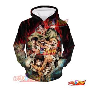 Attack on Titan The Survey Corps Full Team Anime Hoodie AOT249