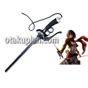 Aot Double Blade Pu Material Eren Yeager Mikasa Cosplay Props