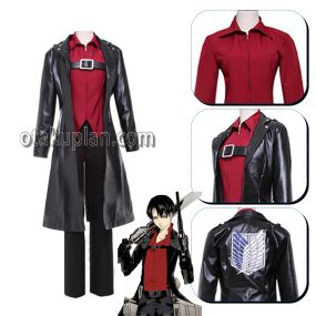 Aot Wings Of Counterattack Captain Levi Ackerman Cosplay Costume