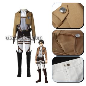 Aot Wings Of Liberty Captain Investigation Team Levi Ackerman Cosplay Costume