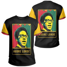 Audre Lorde Black History Month Men Style African T-Shirt