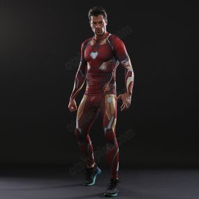 Avengers 3 Tony Stark Compression Leggings