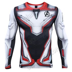 Avengers 4 Endgame Quantum Realm 3d Compression Shirt For Men