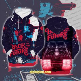 Back To The Future Red Hoodie