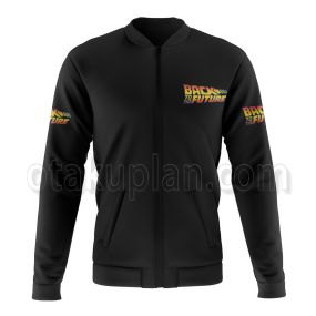 Back To The Future Time Travel It Is The Future Bomber Jacket