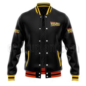 Back To The Future Time Travel It Is The Future Varsity Jacket