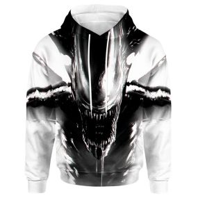 Badass Alien Hoodie / T-Shirt