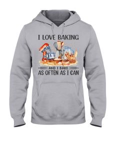 Baking - As Often As I Can Hoodie