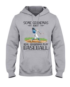 Baseball - Grandmas Knit Hoodie