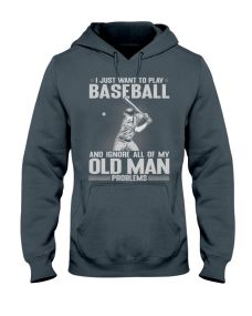 Baseball - Old Man Problems1 Hoodie