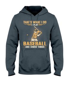 Baseball - That's What I Do Hoodie