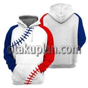 Baseball 3D All Over Printed T-Shirt Hoodie
