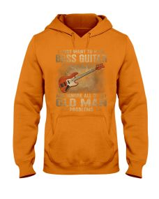 Bass Guitar - Ignore Old Man Problems Hoodie