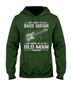 Bass Guitar - Old Man Problems Hoodie