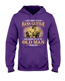 Bass Guitar - Old Man Problems2 Hoodie