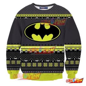 Batman Dark Night 3D Print Ugly Christmas Sweatshirt