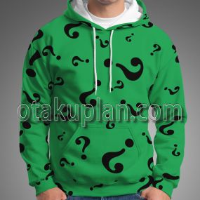 Batman Forever The Riddler Edward Nygma Cosplay Hoodie
