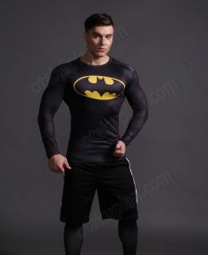 Batman Wayne Compression Shirts