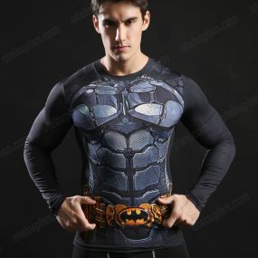 Batman Wayne Compression Shirts For Men