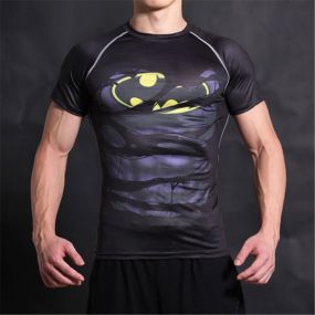 Batman Wayne Sports Compression Shirt For Men