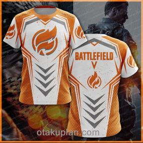 Battlefield V Firestorm Orange T-shirt