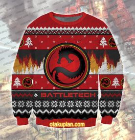 BattleTech House Kurita 3D Printed Ugly Christmas Sweatshirt