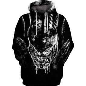 Beast In The Darkness Alien Hoodie / T-Shirt