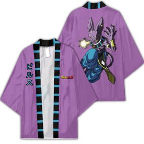 Beerus Dragon Ball Z Kimono Custom Uniform Anime Clothes Cosplay Jacket