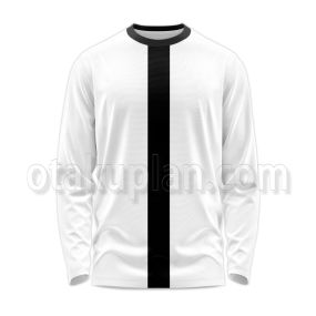 Ben 10 White And Black Costume Long Sleeve Shirt