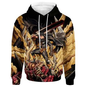 Berserk Black Swordsman Hoodie / T-Shirt