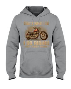 Biker - That's What I Do Forget Things Hoodie