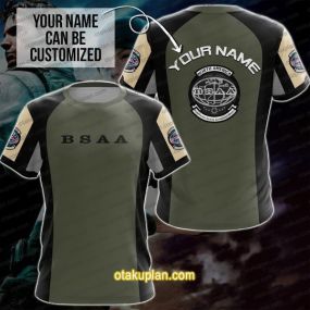 Biohazard 5 Custom Name T-shirt