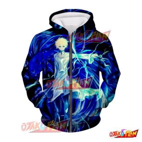 Black Clover Royal Knight's Magic Knight Luck Voltia Action Zip Up Hoodie BC209