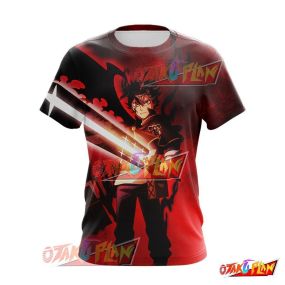 Black Clover Phantom Knight Hero Asta Anime T-Shirt BC224