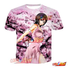 Bleach Favourite Female Cute Kuchiki Rukia Casual Graphic T-Shirt BL225